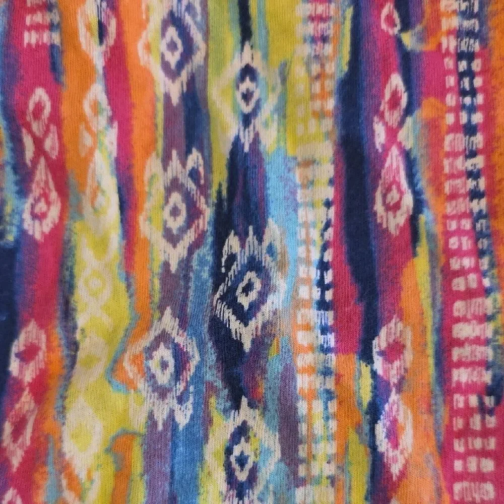 Colorful Patterned Kids Tank Top